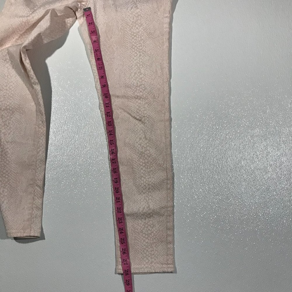 AG Adriano Goldschmied Jeans Blush Snakeskin Print - Picture 5 of 10